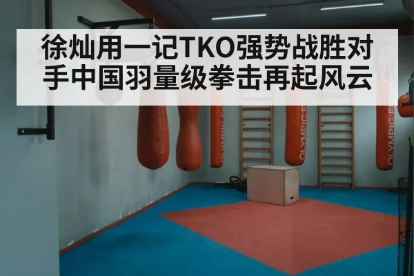 徐灿用一记TKO强势战胜对手中国羽量级拳击再起风云